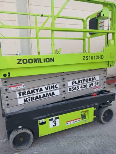 Eklemli Platform Kiralama 5